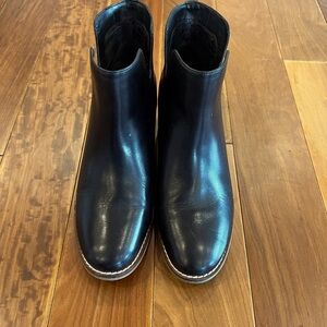 Cole Haan Women’s Abbot Grand.OS Leather Cutout Bootie / Black / Size 6